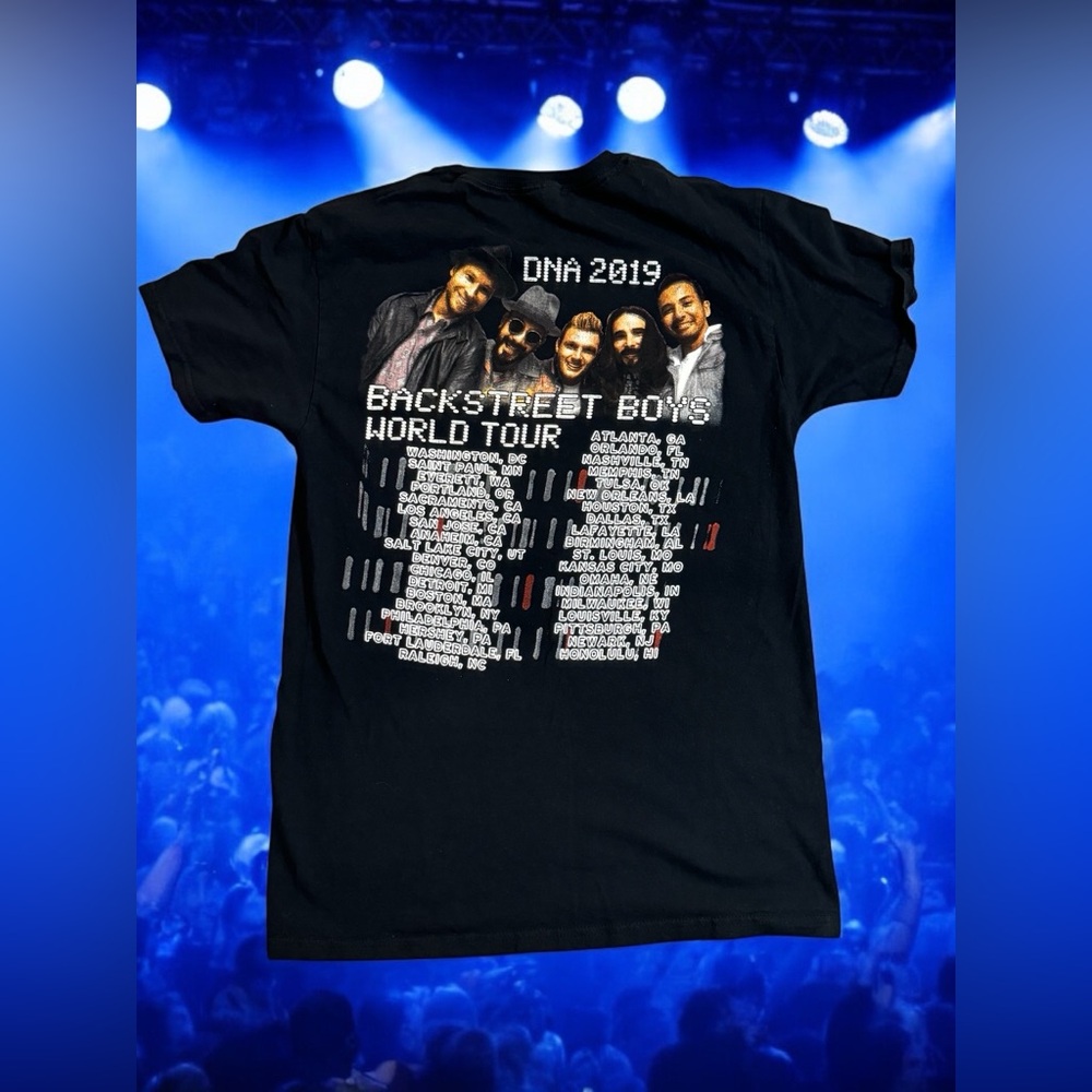 Backstreet Boys DNA 2019 World Tour Concert‎ Tee - Picture 2 of 5